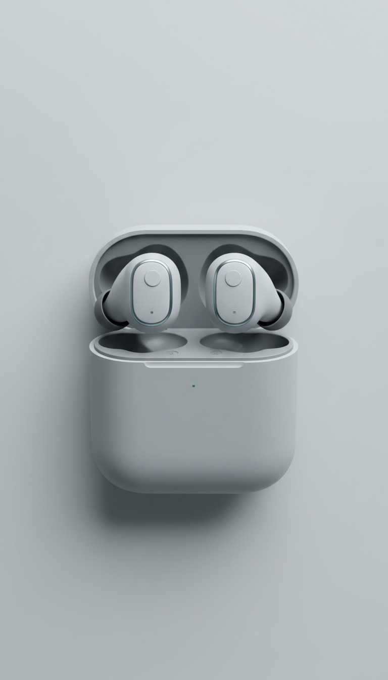 True Wireless Earbuds Compact Alloy Case